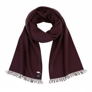 COS Burgundy Wool Scarf New with Tag